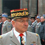 French Army chief, General Elrick James Martial Irastorza